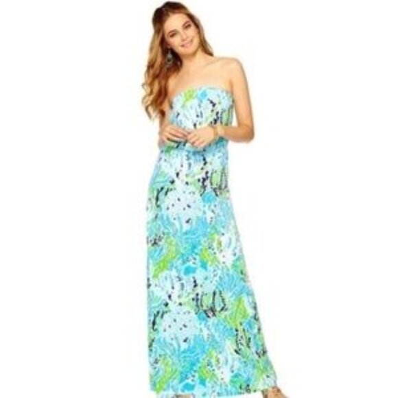 Lilly Pulitzer Sleeveless Maxi Dress - Picture 1 of 10